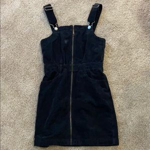 CORDUROY ZIP DRESS